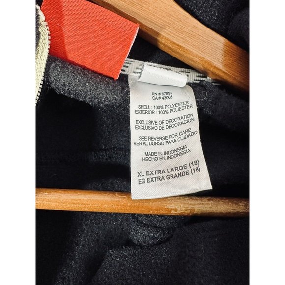 Reebok Pittsburgh Penguins Fleece Jacket Sz XL Black Quarter Zip Hockey Pens - Picture 11 of 12